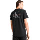 Calvin Klein Ανδρική κοντομάνικη μπλούζα Textured Monologo Tee